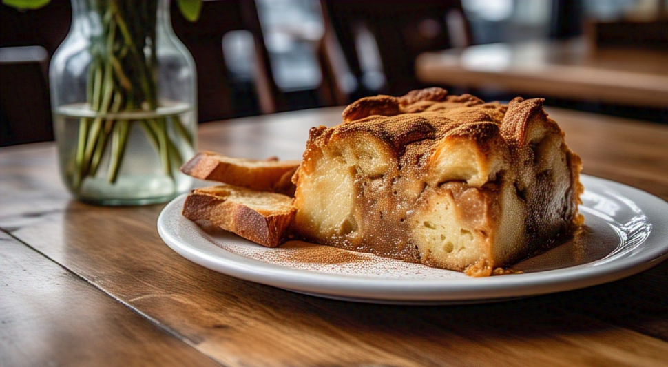 Disfruta de un budín de pan casero, sin horno y fácil de preparar. Disfruta de un budín de pan casero, sin horno y fácil de preparar.