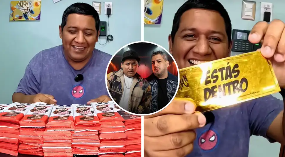 Youtuber encuentra el ticket dorado Youtuber encuentra el ticket dorado