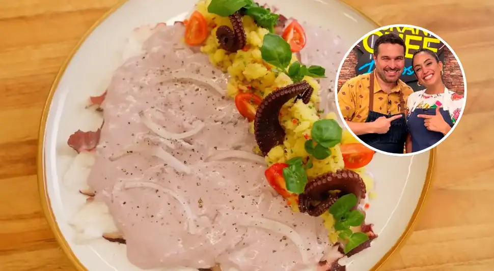 Receta de pulpo al olivo