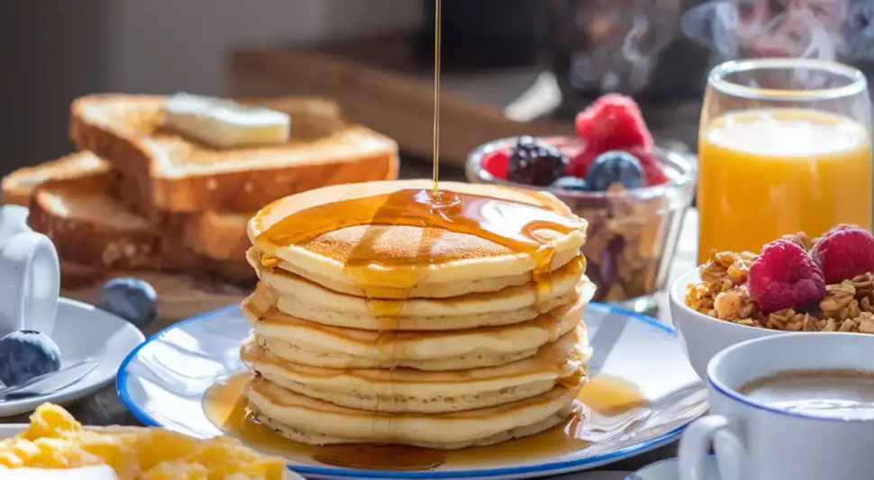 Receta de panqueques saludables. Foto: Buenazo / Shutterstock