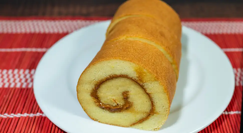 Delicioso pionono, libre de harina y azúcar.