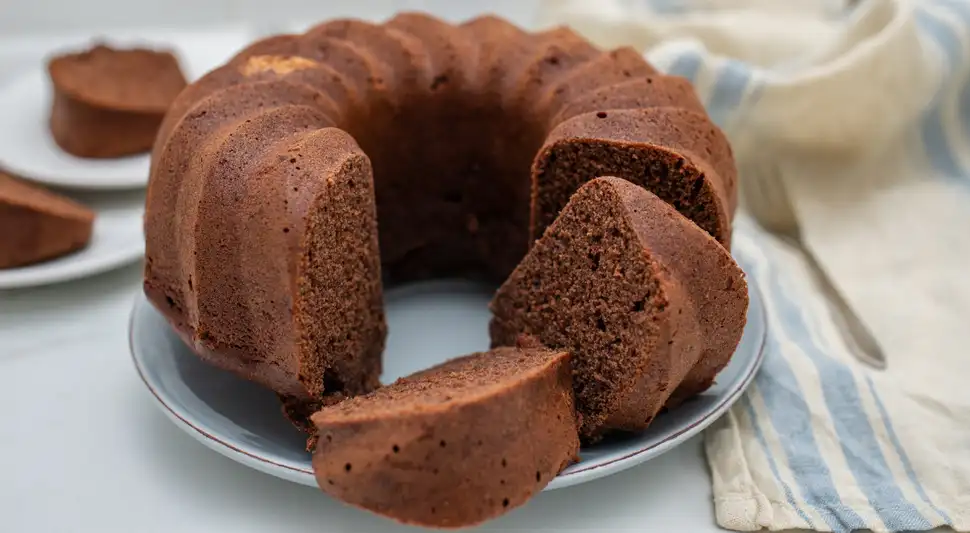 Deliciosa torta de chocolate sin harina.