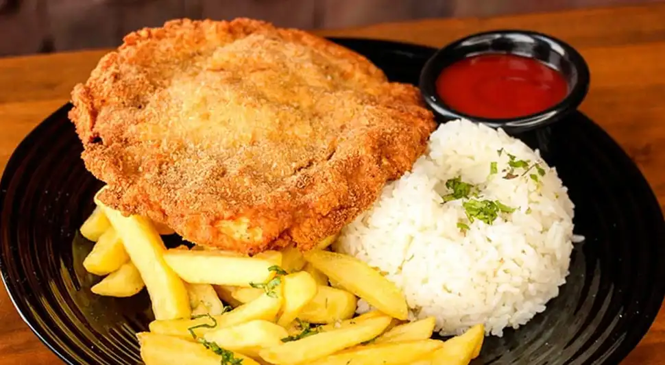 Versión más saludable de milanesa