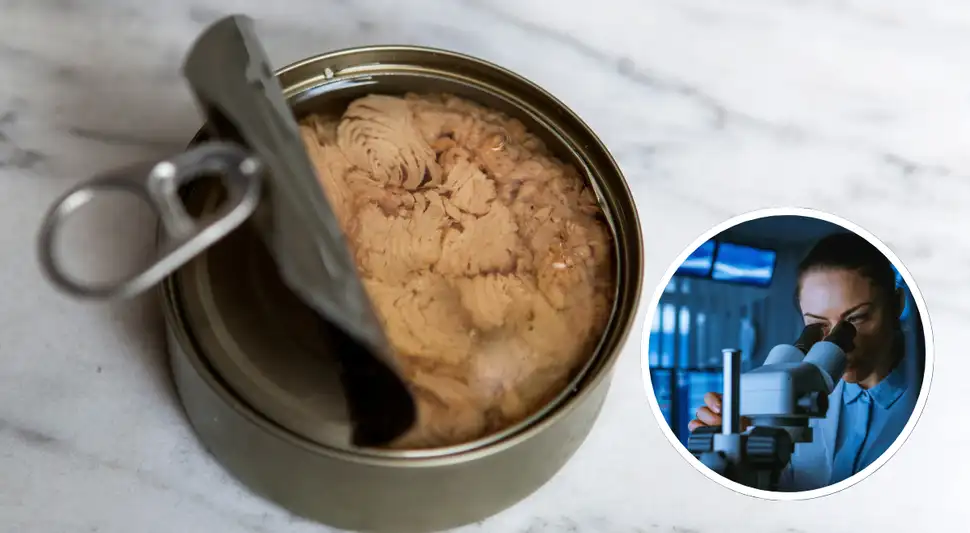 Una lata de salmón con medio siglo de antigüedad sorprendió a los científicos por su estado de conservación. Una lata de salmón con medio siglo de antigüedad sorprendió a los científicos por su estado de conservación.