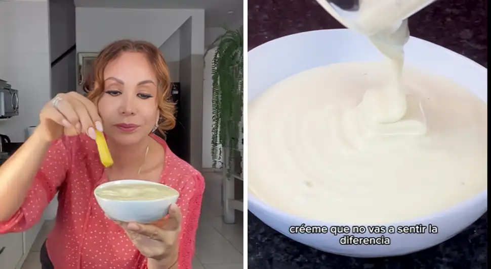 Mayonesa casera y saludable: receta de Janet Barboza