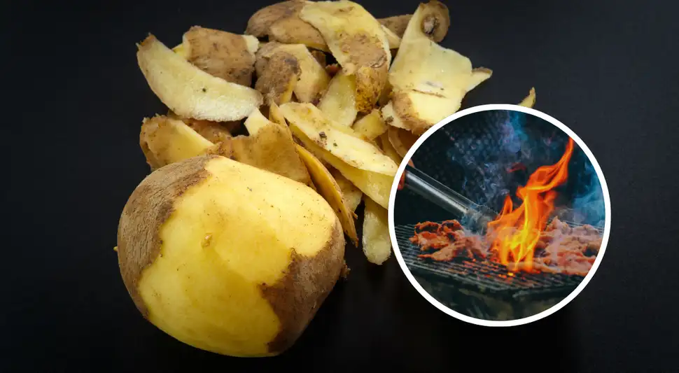 Reutilizar las cáscaras de papa