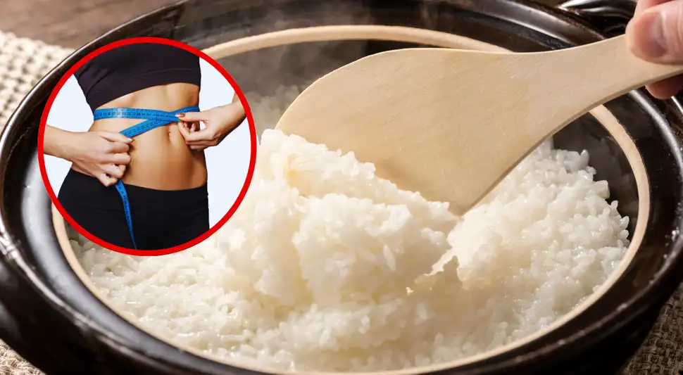 Arroz blanco con menos calorías