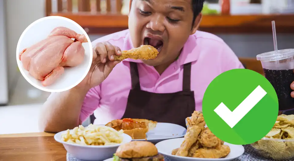 Parte del pollo más saludable