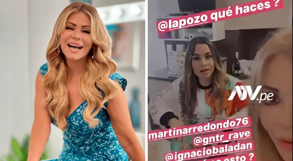 Gisela Valcárcel bromea al ver a Ethel preparando empanadas.