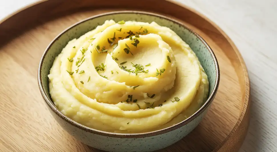 Cómo preparar un puré de papas cremoso.