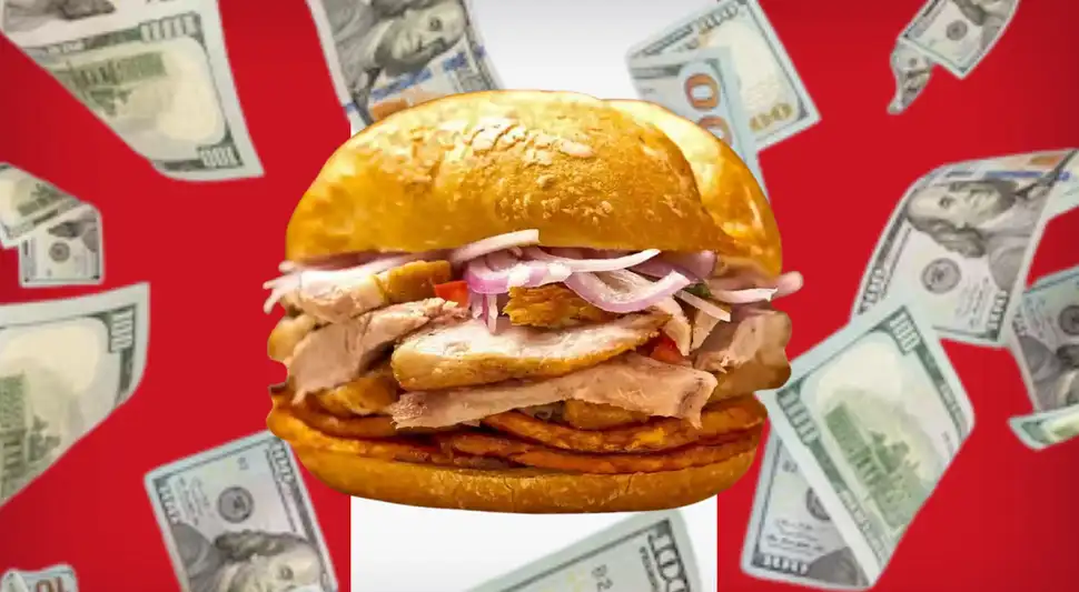 Pan con chicharrón Pan con chicharrón