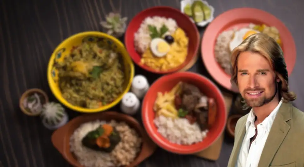 Actor de "Rubí" pisa suelo peruano y queda encantado con la comida. Fuente: ComposiciónLR.