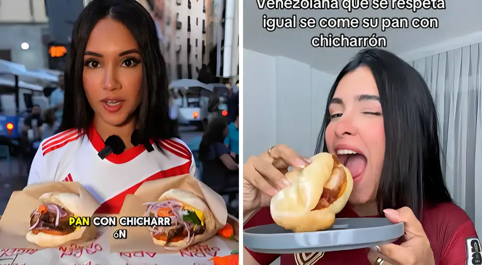 Influencers venezolanas sorprenden al dejar de lado la arepa y apoyar al pan con chicharrón en el “Mundial de Desayunos” Influencers venezolanas sorprenden al dejar de lado la arepa y apoyar al pan con chicharrón en el “Mundial de Desayunos”