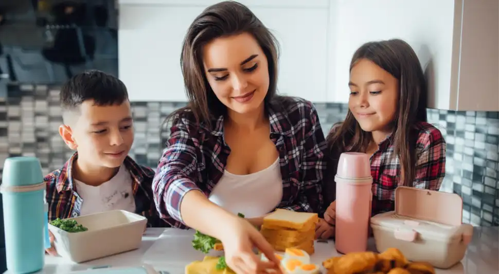 Opciones rápidas y saludables son claves para familias con poco tiempo. Fuente: Shutterstock. Opciones rápidas y saludables son claves para familias con poco tiempo. Fuente: Shutterstock.