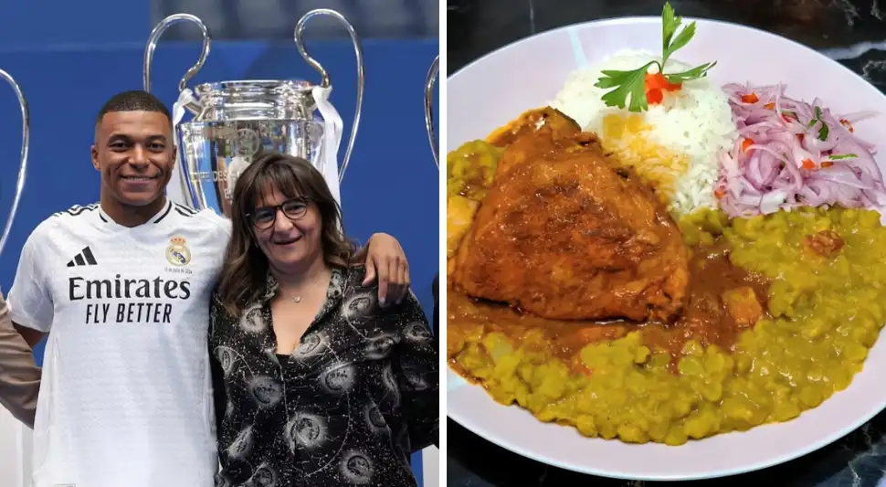 Madre de Kylian Mbappé se rinde ante la gastronomía peruana.