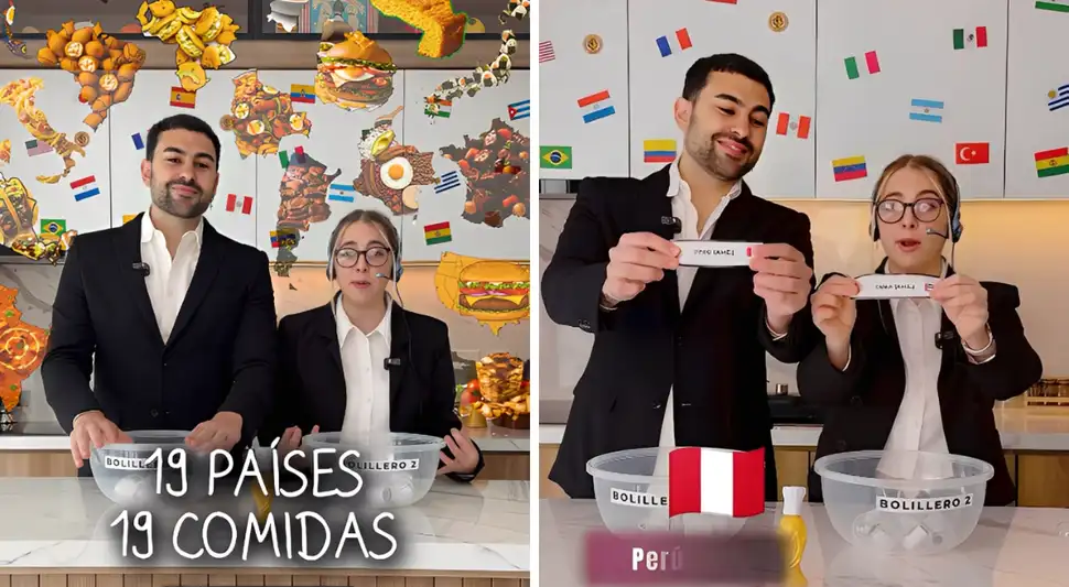 Influencers argentinos anuncian nueva competencia gastronómica.