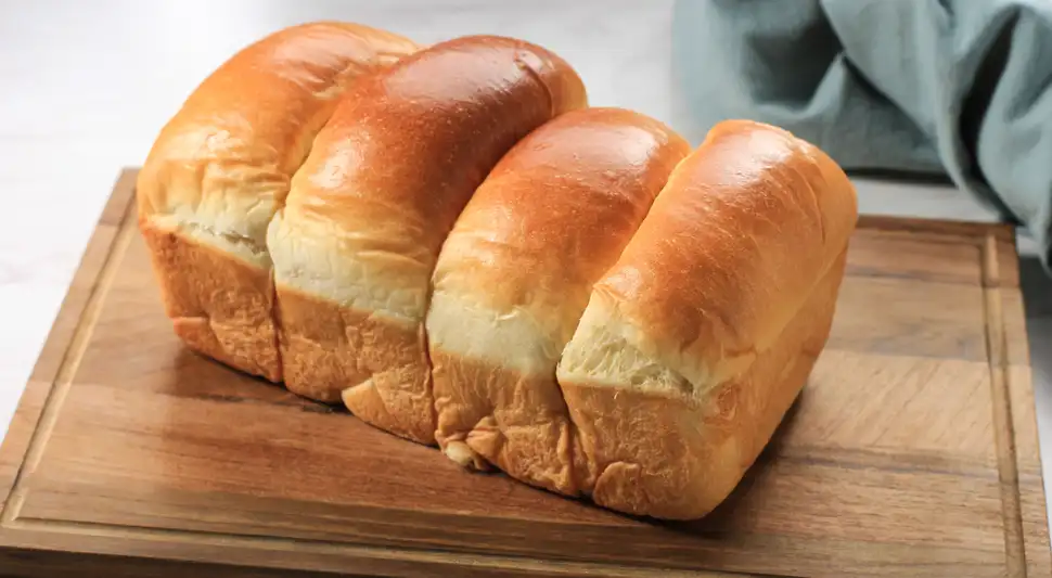 Receta de pan de leche.