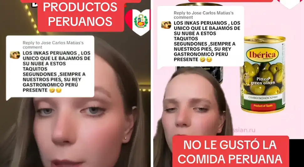 Extranjera genera polémica en redes tras criticar el sabor de los productos peruanos. Extranjera genera polémica en redes tras criticar el sabor de los productos peruanos.