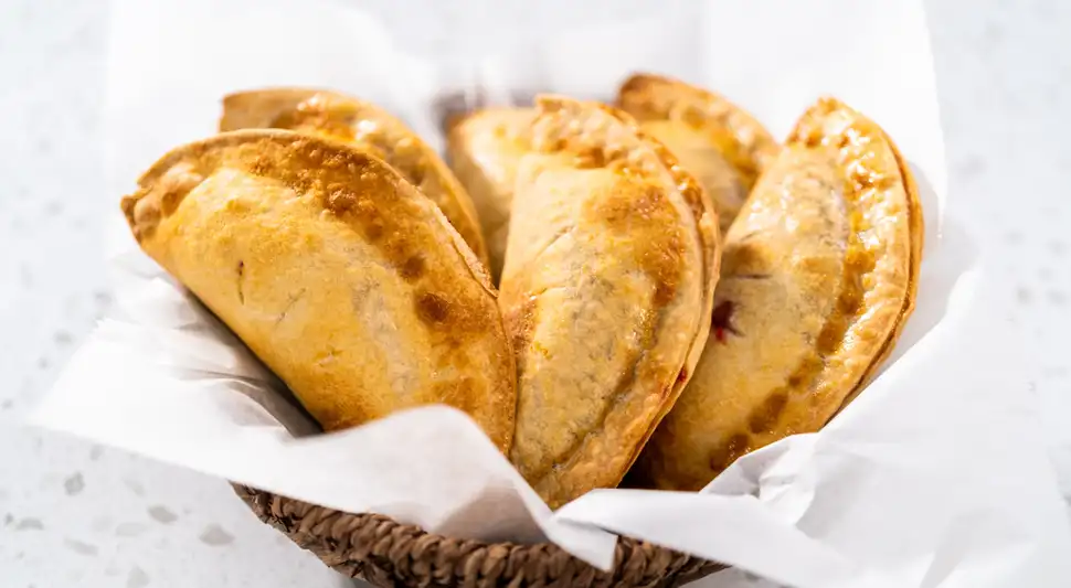 Receta de empanadas sin aceite. Receta de empanadas sin aceite.