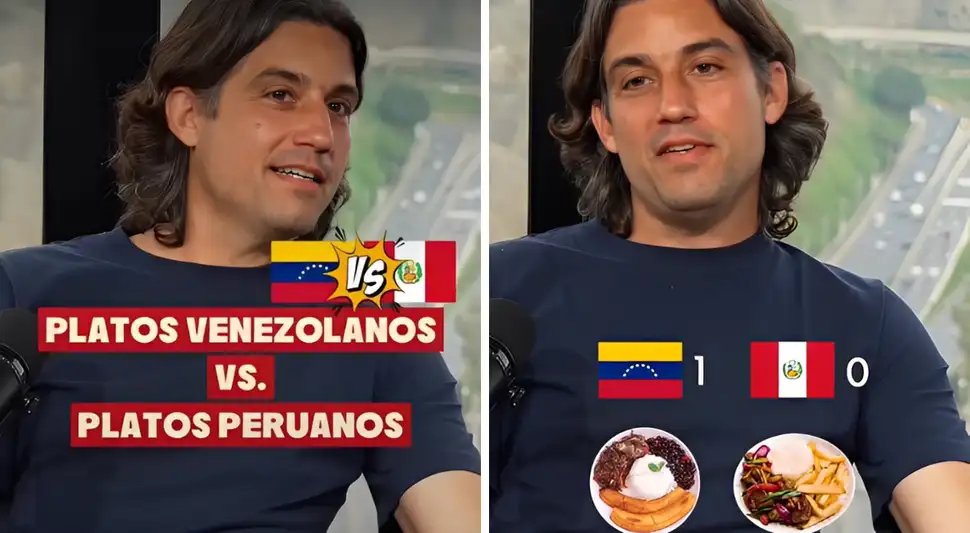 Reconocido chef venezolano elogia al lomo saltado por encima del pabellón criollo.