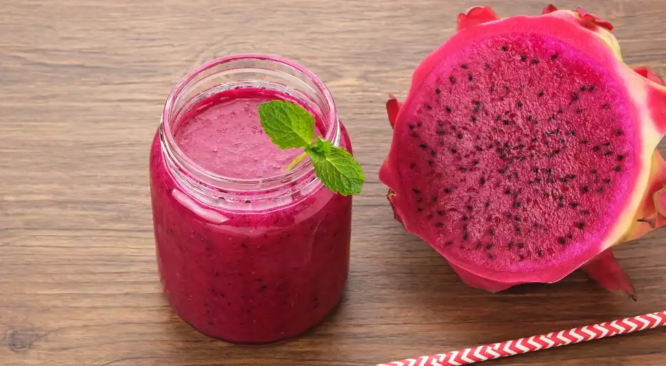 Jugo de pitahaya
