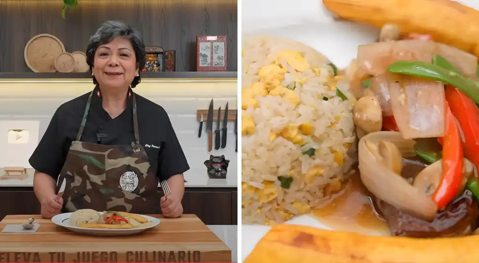 Chaufa con lomo oriental  de Pati Chong.