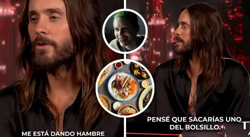 Jared Leto destaca la comida peruana.