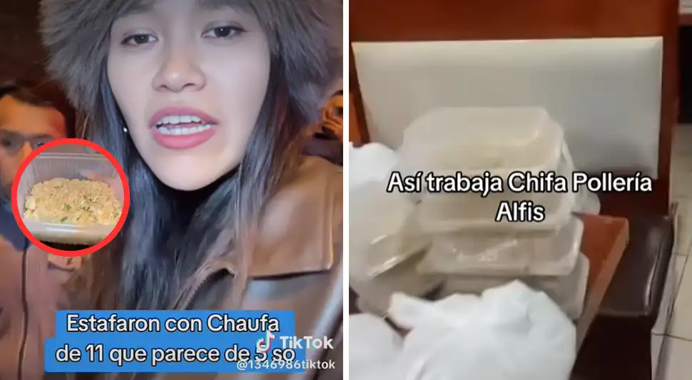 Chifa acusado de servir poca comida y cobrar S/1.100 se pronuncia.