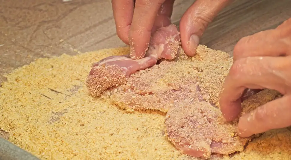 El truco saludable para empanizar. El truco saludable para empanizar.