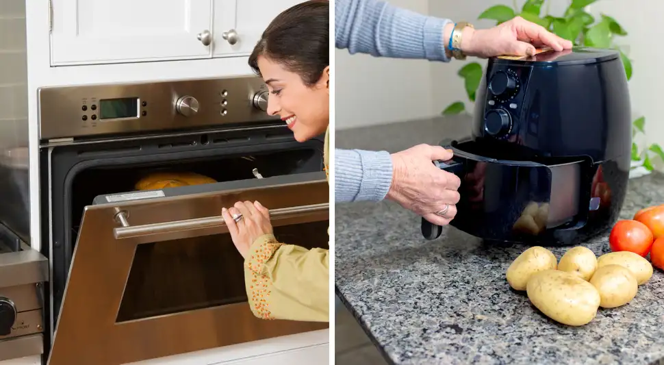 Horno o air fryer Horno o air fryer