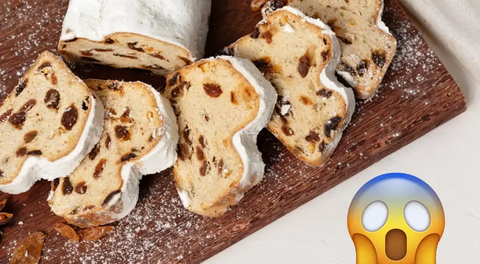 El "panettone alemán", o stollen, destaca por su sencillez y sabor. Fuente: ComposiciónLR. El "panettone alemán", o stollen, destaca por su sencillez y sabor. Fuente: ComposiciónLR.