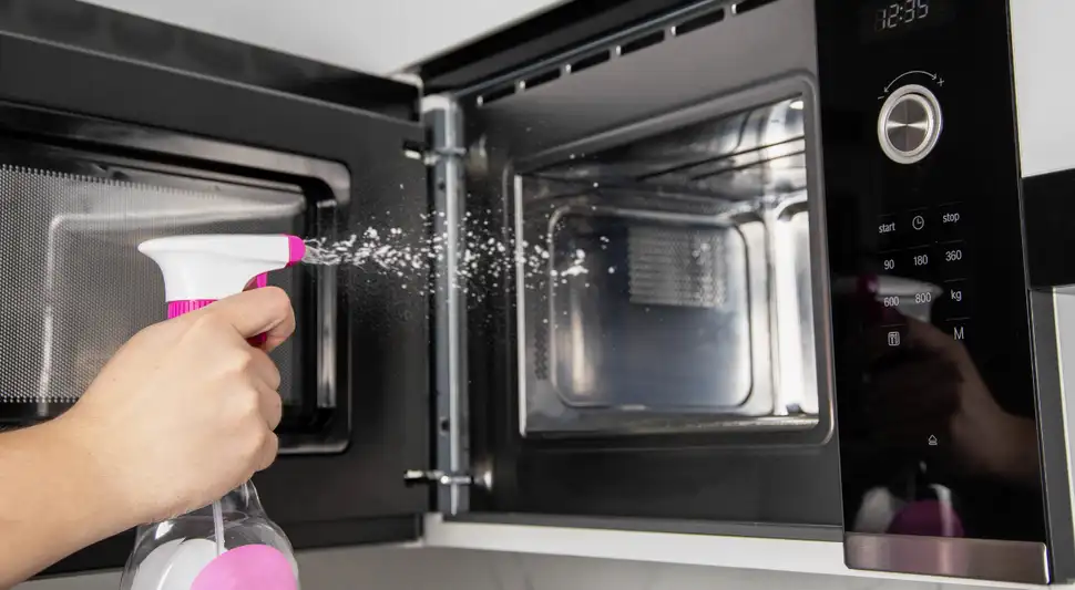 Trucos para eliminar el mal olor del microondas.