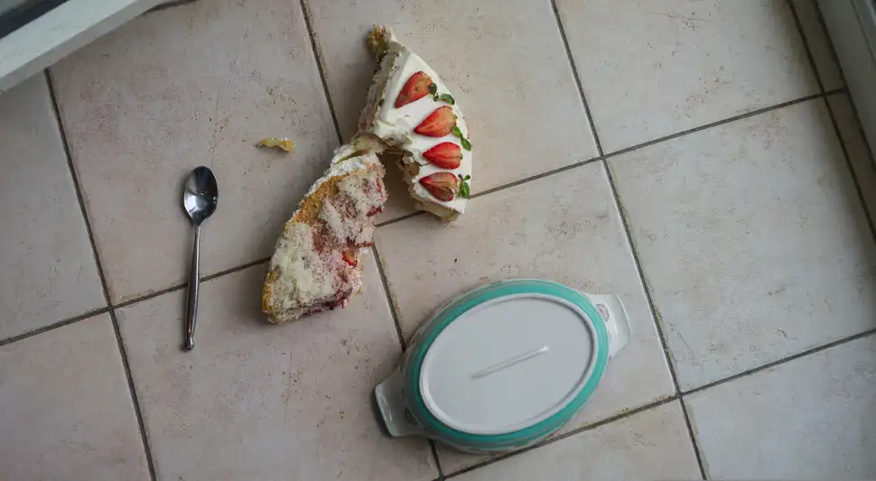 ¿Es seguro comer un alimento que cayó al suelo?