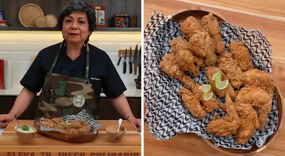 Alitas picantes al estilo Pati Chong.