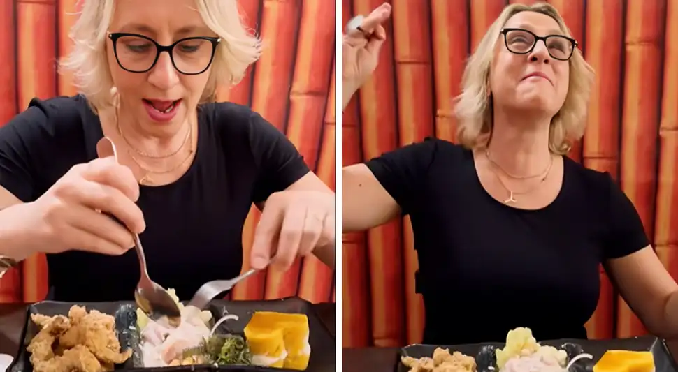 “¡Mon Dieu!”: suegra francesa prueba comida peruana y sus gestos lo dicen todo “¡Mon Dieu!”: suegra francesa prueba comida peruana y sus gestos lo dicen todo