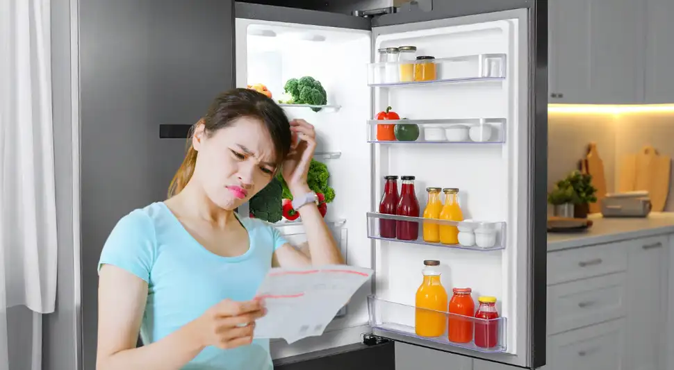 Abrir menos la puerta del refrigerador reduce el consumo de energía y mantiene estable la temperatura interna.