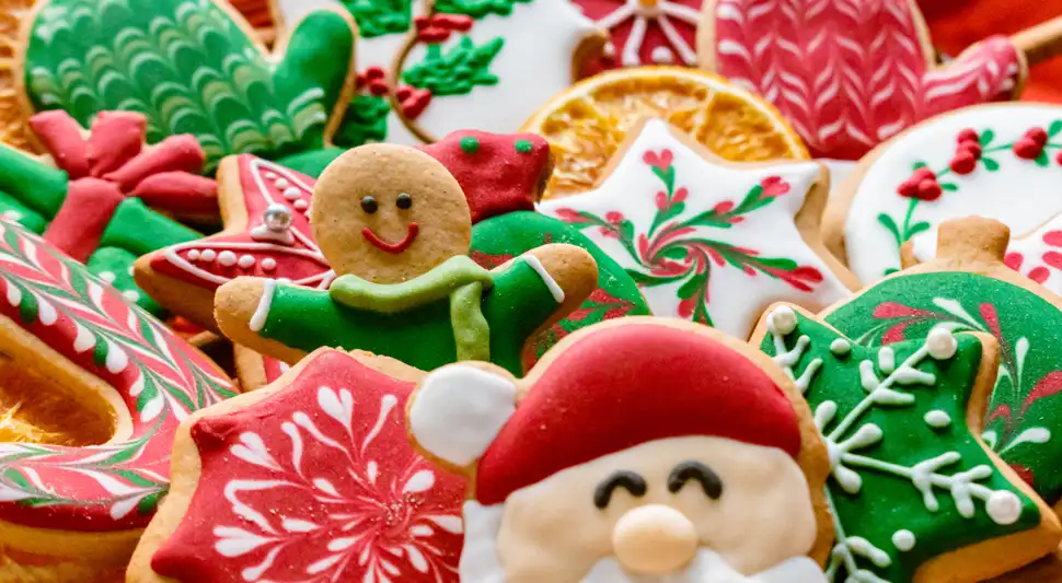 Galletas de Navidad versión saludable Galletas de Navidad versión saludable