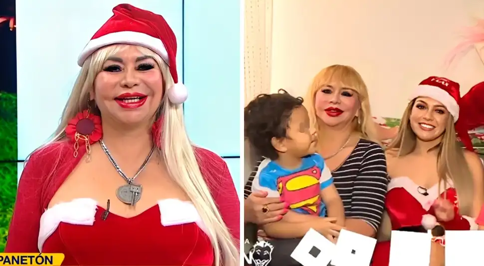 Susy Díaz recuerda con nostalgia cómo pasaba la Navidad en su infancia. Susy Díaz recuerda con nostalgia cómo pasaba la Navidad en su infancia.