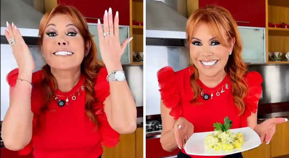 Receta navideña de Magaly Medina