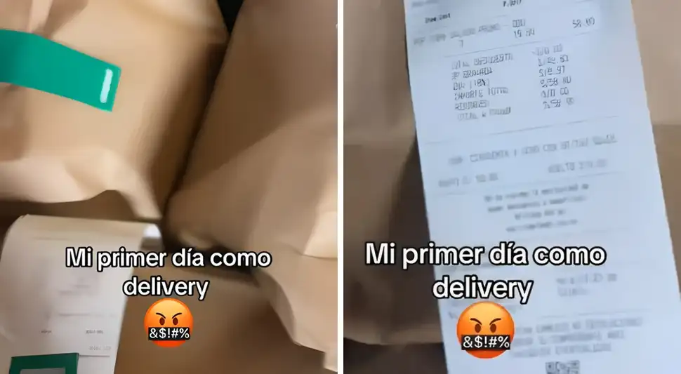 Repartidor de delivery se queja por pedido de canchita. Repartidor de delivery se queja por pedido de canchita.