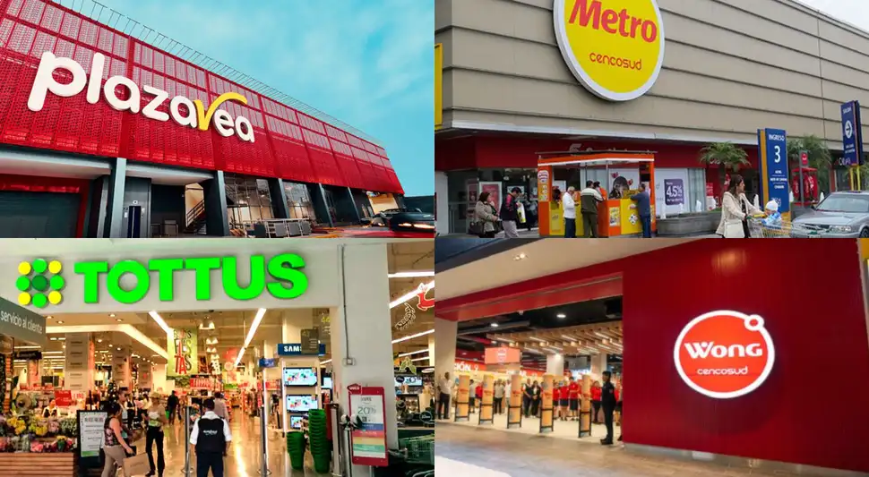 Establecimientos como Metro, Plaza Vea, Tottus y Wong ofrecen horarios especiales para facilitar las compras. Fuente: Shutterstock.