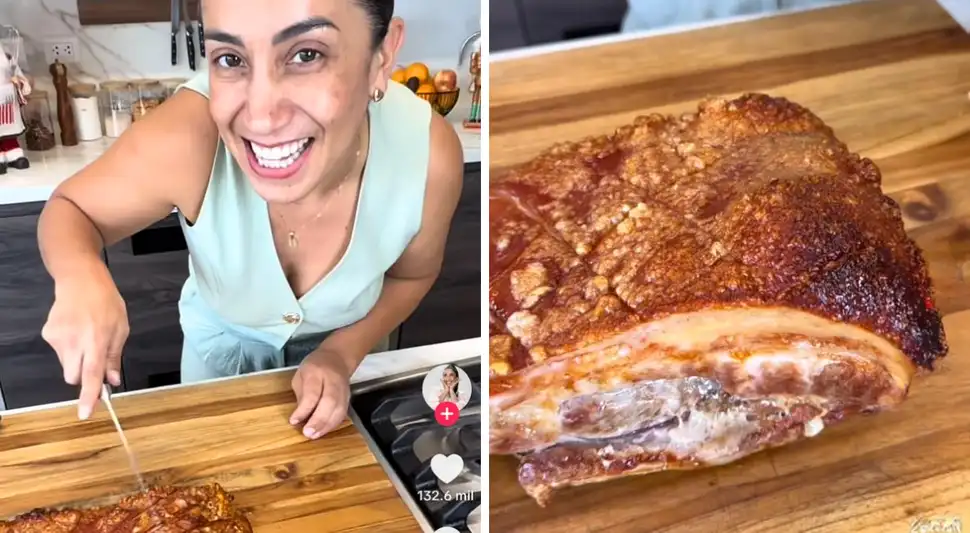 La receta de chancho crocante al horno estilo caja china de Nelly Rossinelli