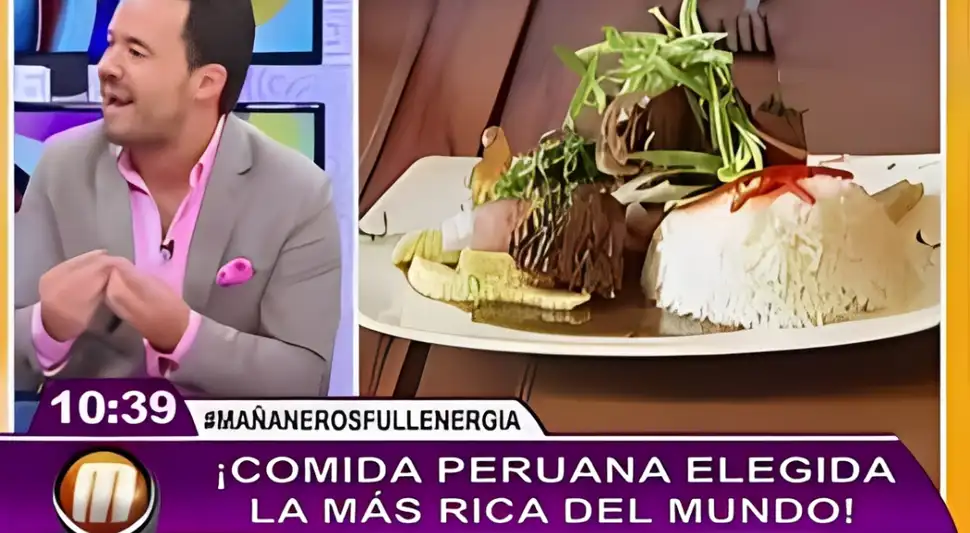 La conductora del programa chileno resaltó que la gastronomía peruana es considerada de las más ricas, con restaurantes en todo el mundo. Esto demuestra la capacidad del Perú de cautivar con sus sabores únicos.