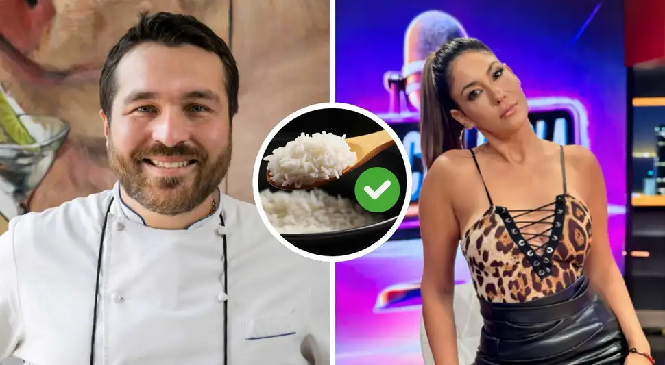En "El Gran Chef Famosos", Giacomo Bocchio asistió a Tilsa Lozano para enseñarle a preparar un arroz perfecto, compartiendo tips para que le salga delicioso. En "El Gran Chef Famosos", Giacomo Bocchio asistió a Tilsa Lozano para enseñarle a preparar un arroz perfecto, compartiendo tips para que le salga delicioso.
