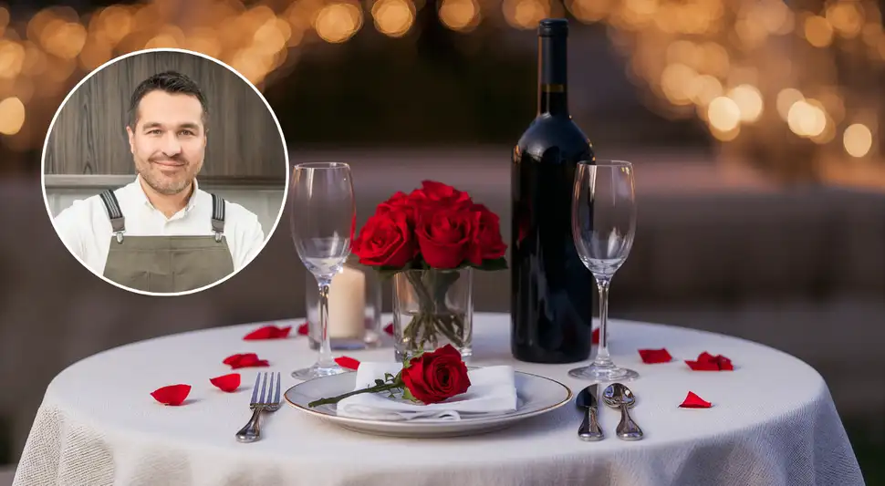 Una cena especial de San Valentín siguiendo las recetas de Giacomo Bocchio