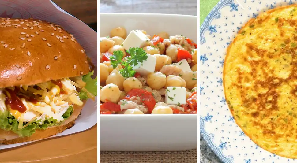 Desde panqueques de plátano y avena hasta ensaladas de garbanzos con atún, cada receta ofrece una opción deliciosa y saludable para las comidas familiares. ¡Descubre cómo sorprender a tus hijos! Foto: Buenazo
