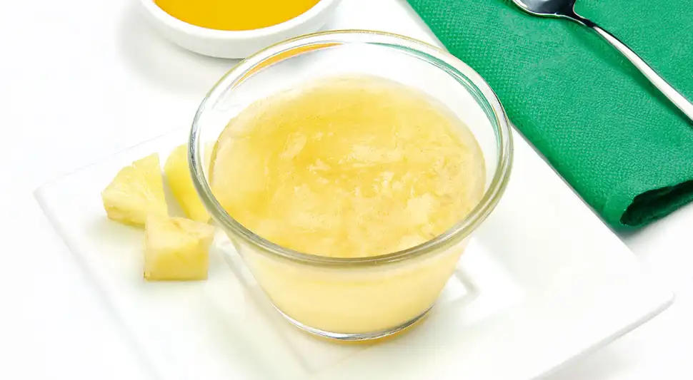 Cómo preparar mazamorra de piña fácil